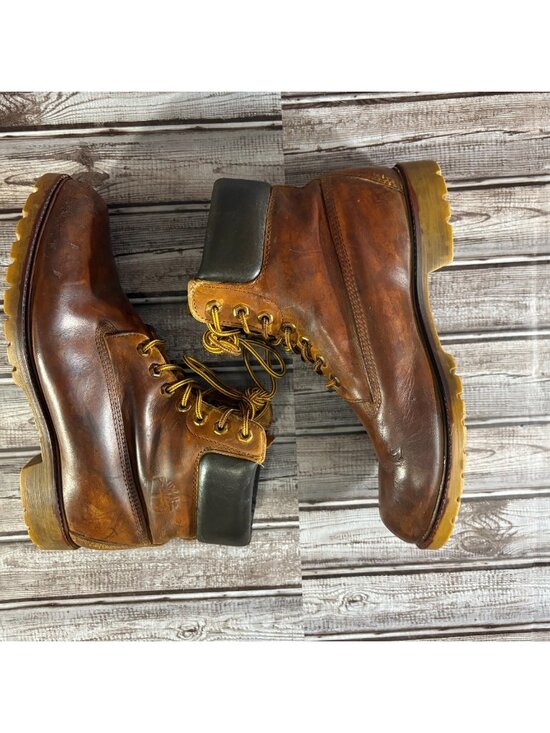 Timberland oil resistant Boots size 10 W made in USA vintage 80\'s main image 11